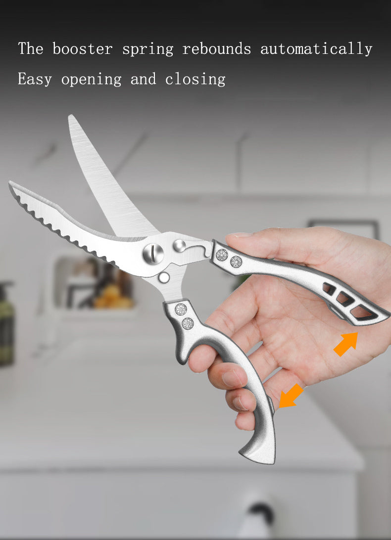 Heavy-Duty Stainless Steel Kitchen Scissors – Multipurpose Shears