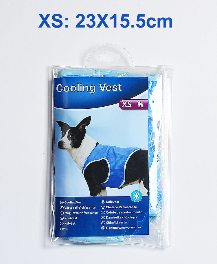PVA Summer Dogs And Cats  Clothes Cooling Vest Pet Supplies