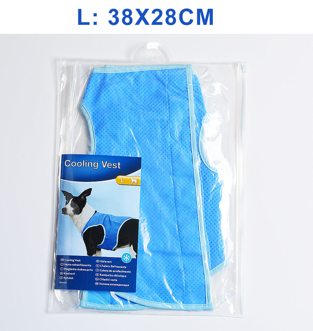 PVA Summer Dogs And Cats  Clothes Cooling Vest Pet Supplies