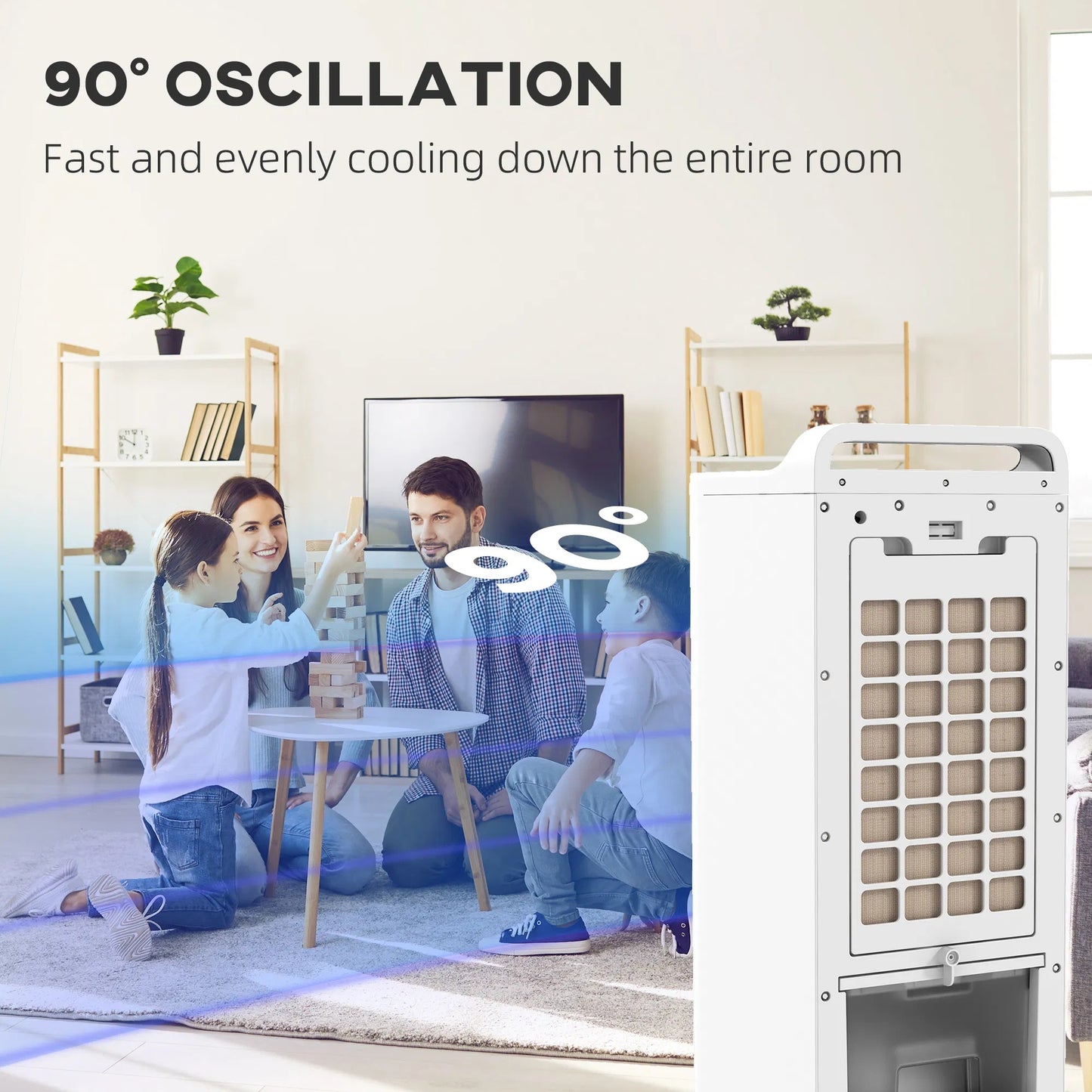 Portable Evaporative Air Cooler – Quiet, Energy-Efficient Cooling
