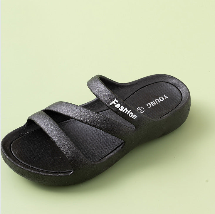 Casual Non Slip Thick Soled Slippers With A Comfortable Outdoor Atmosphere