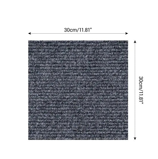 Self Adhesive Carpet Tiles Peel And Stick Floor Plank Mat Non-Slip