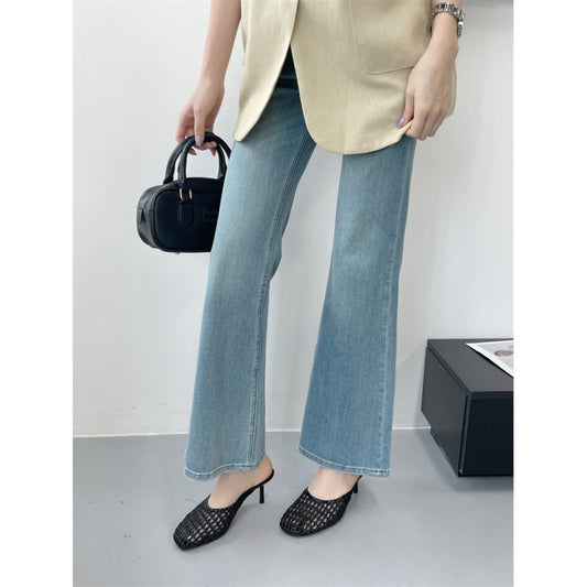 Closed Toe Weaving Hollow Sandals Women's Slippers