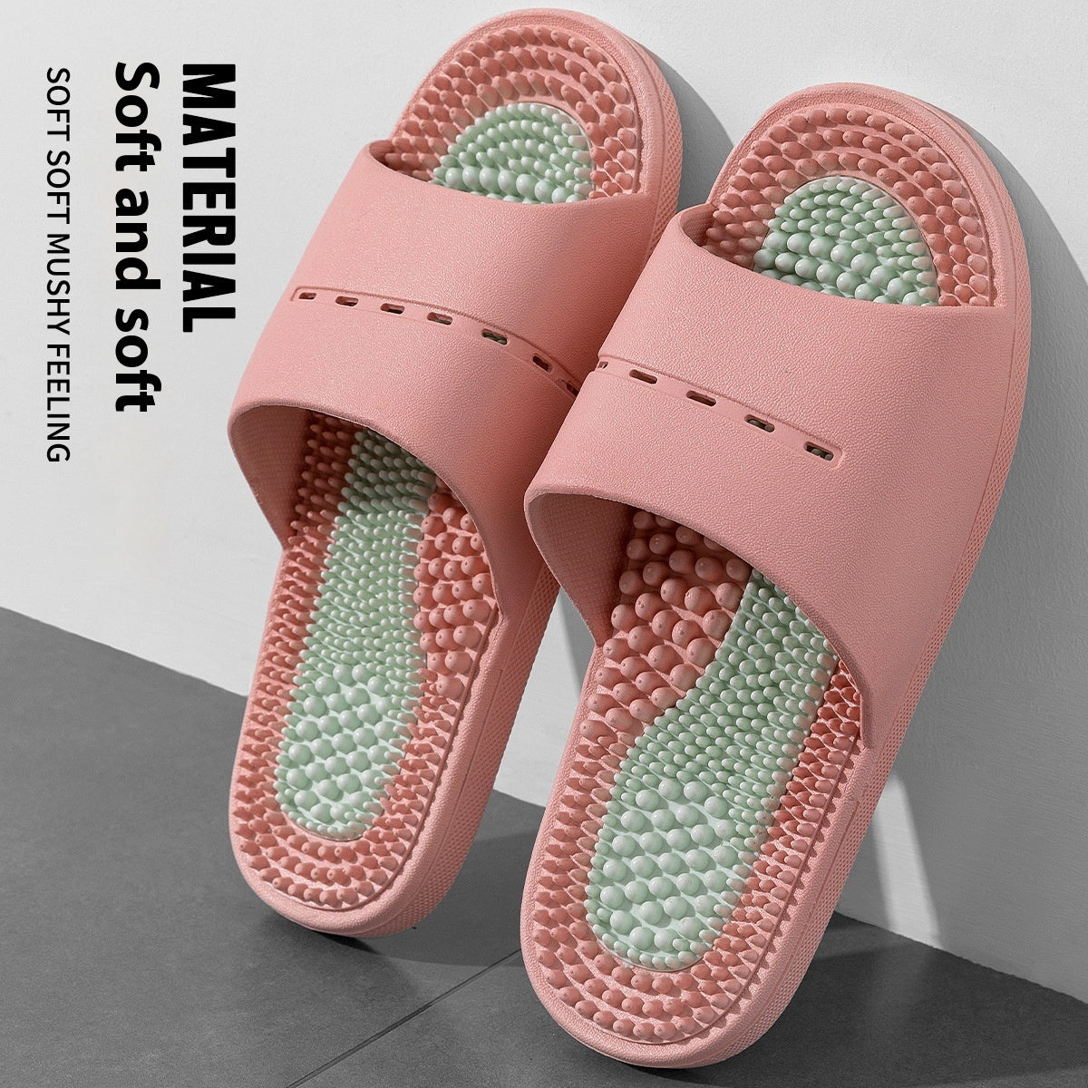 Ball Massage Sandals Bathroom Bath Non-slip Wear-resistant Anti-slip Bath Mat Pedicure