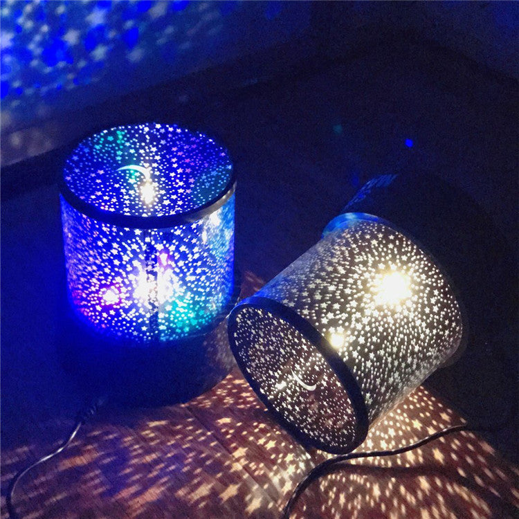 LED Night Light Projector Lamp Colorful Star Light