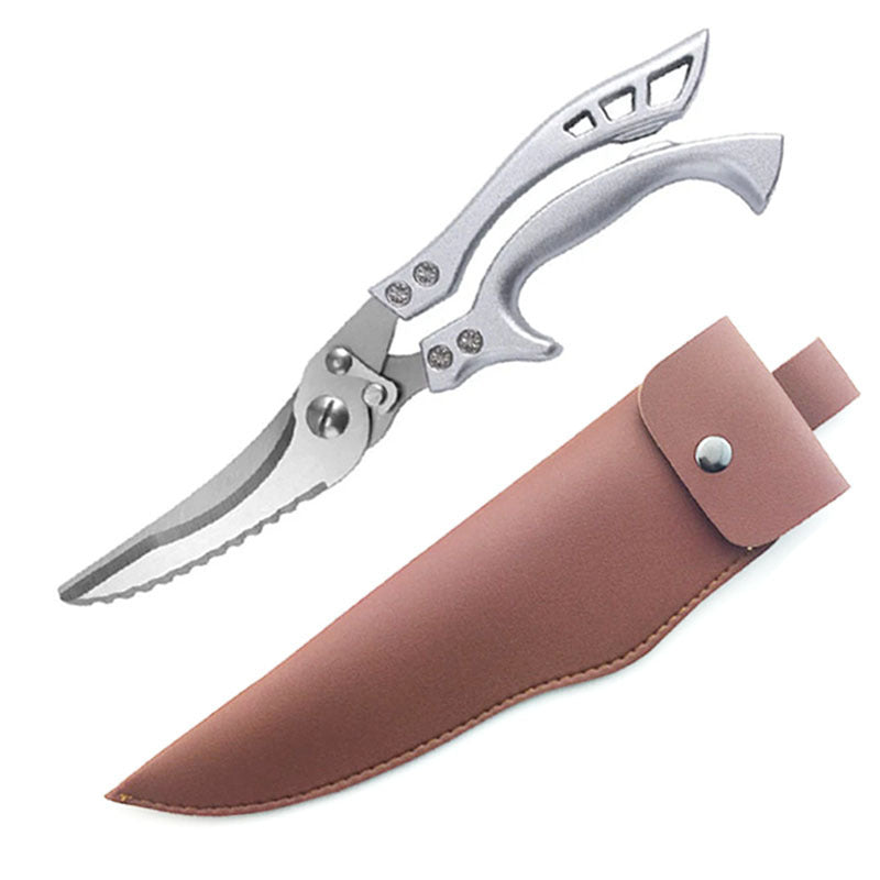 Heavy-Duty Stainless Steel Kitchen Scissors – Multipurpose Shears
