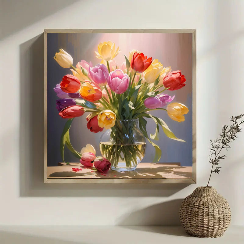 5DDIY Diamond Painting Set - Full Diamond Round Water Diamond Art