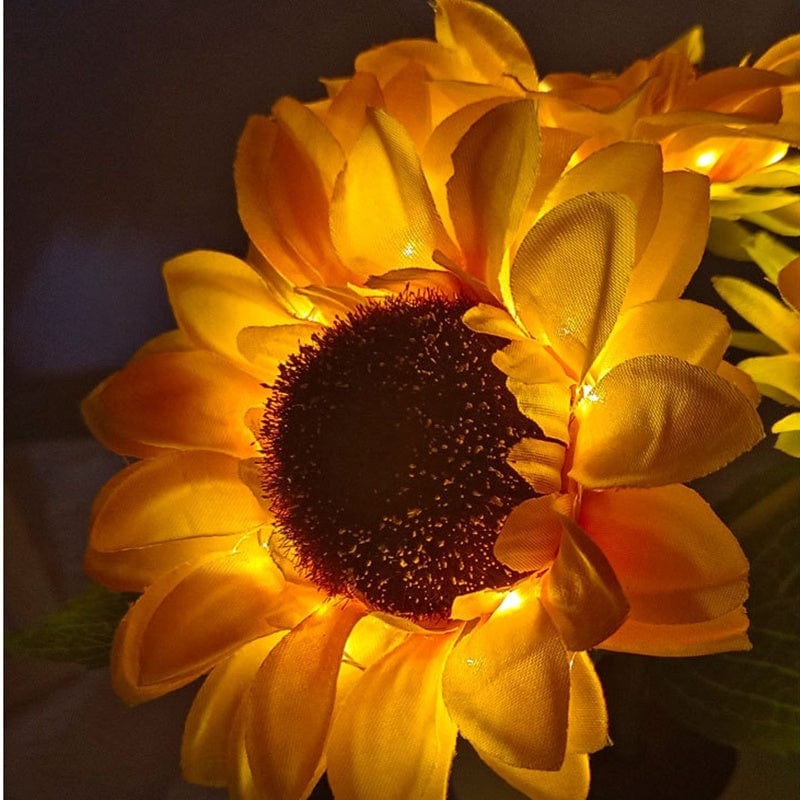 Rechargeable Sunflower Table Lamp β LED Night Light for Bedroom & Desk Decor π»