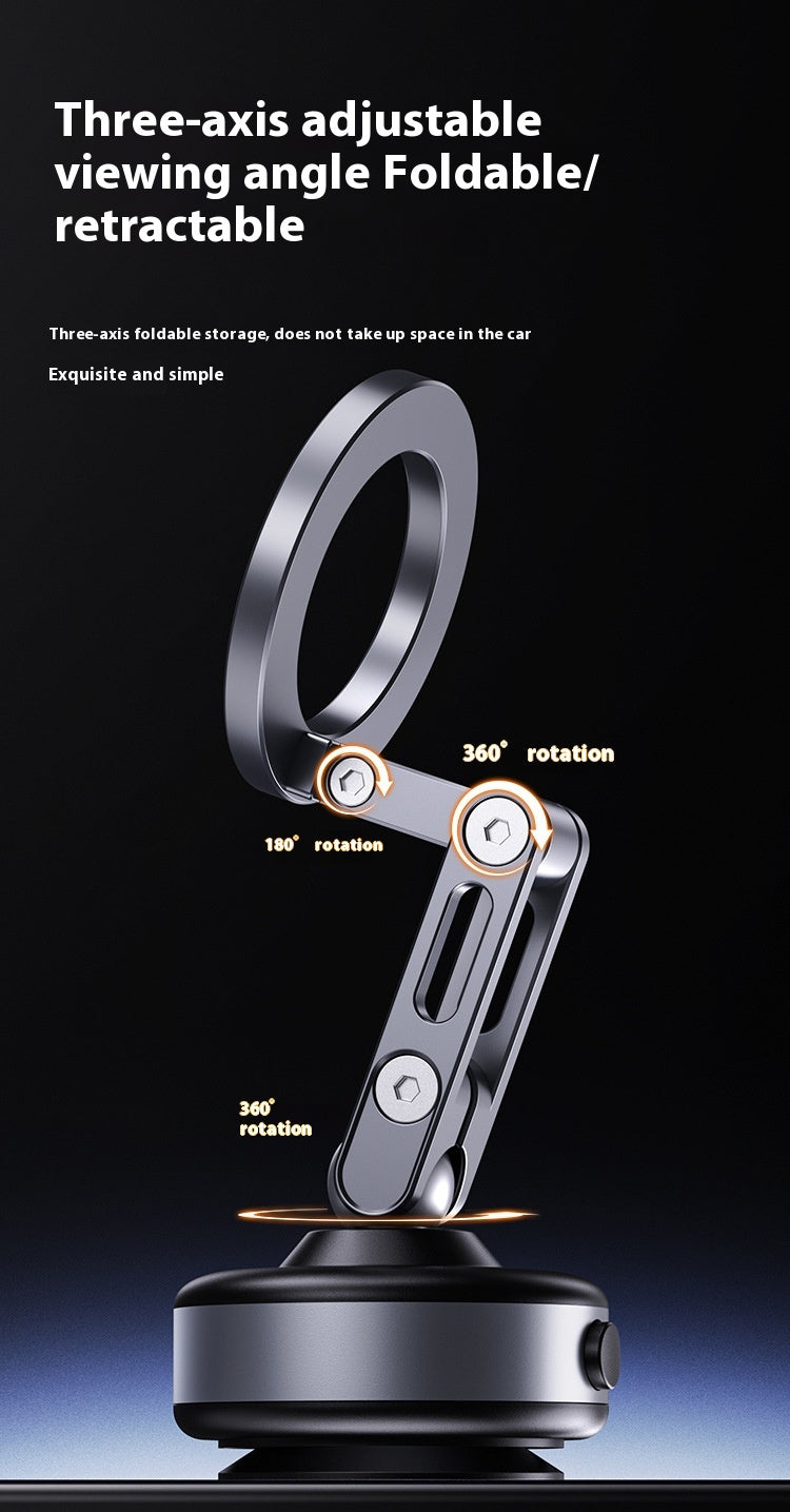 Car Magnetic Vacuum Adsorption Car Navigation Phone Holder