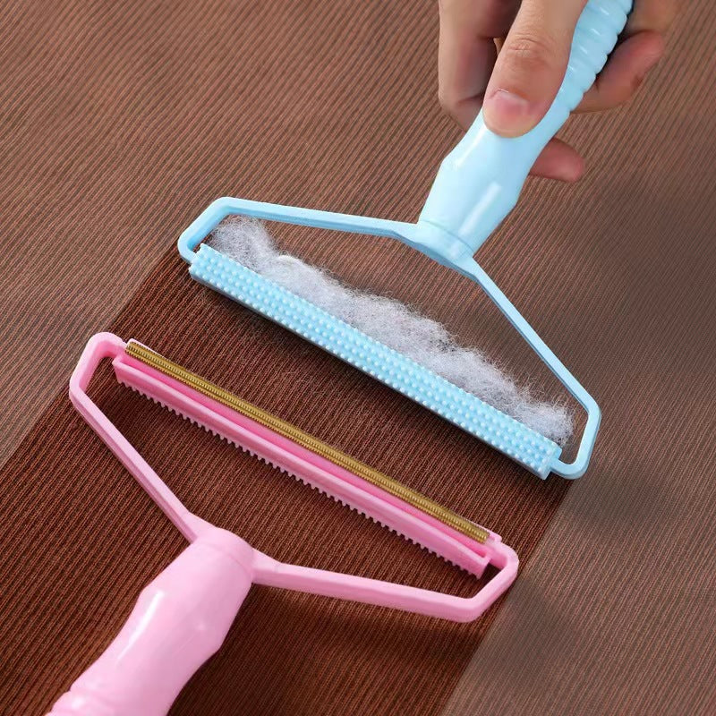 Coat Shaving Device Clothing Ball Remover Household Plastic Double-sided Manual Shaving Comb Hair Ball Trimmer Dry Cleaner