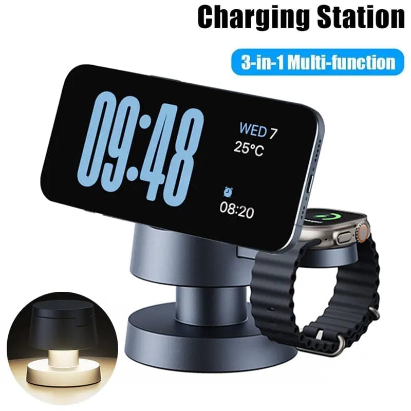 Magnetic Night Light Wireless Charger Stand for Mag safe