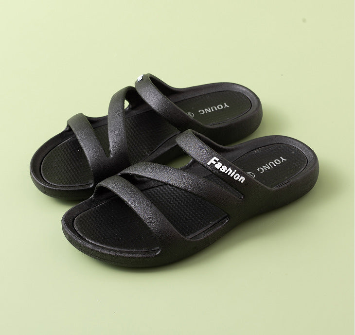 Casual Non Slip Thick Soled Slippers With A Comfortable Outdoor Atmosphere