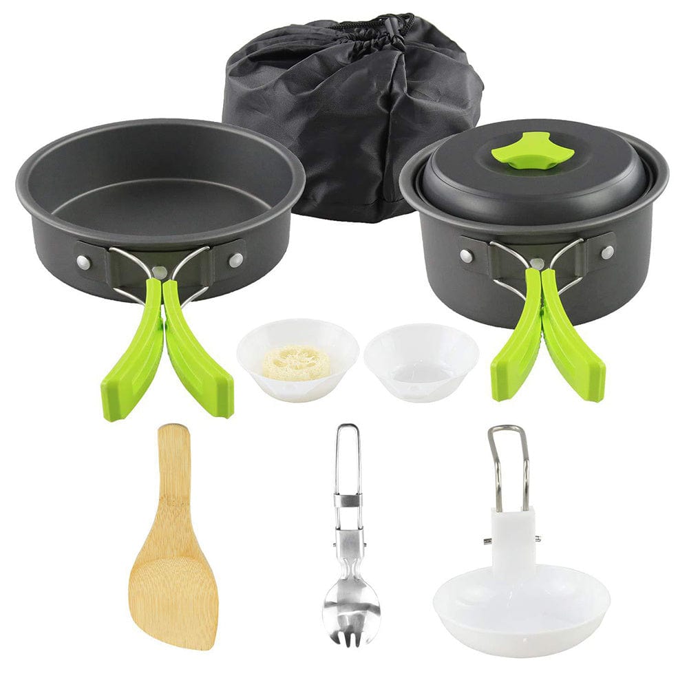 All-in-One Camping Cooking Kit- Compact Outdoor kit for Campers & Adventurers