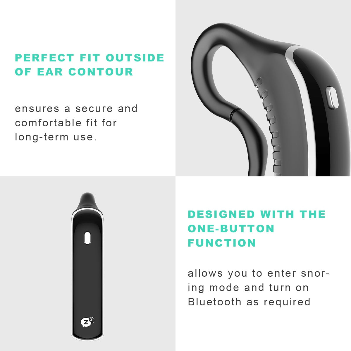 Bluetooth Anti-Snoring Device – Effective Snore Stopper