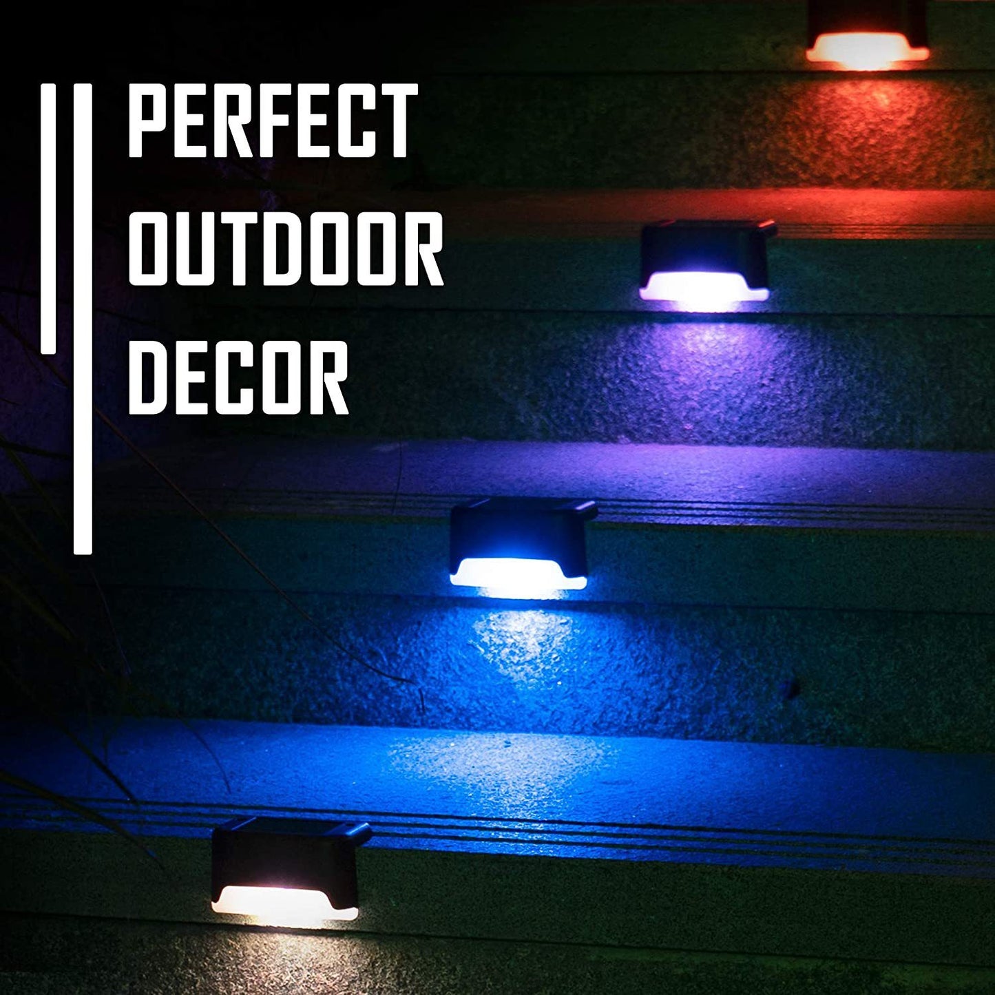 outdoor decor solar lights multicolored