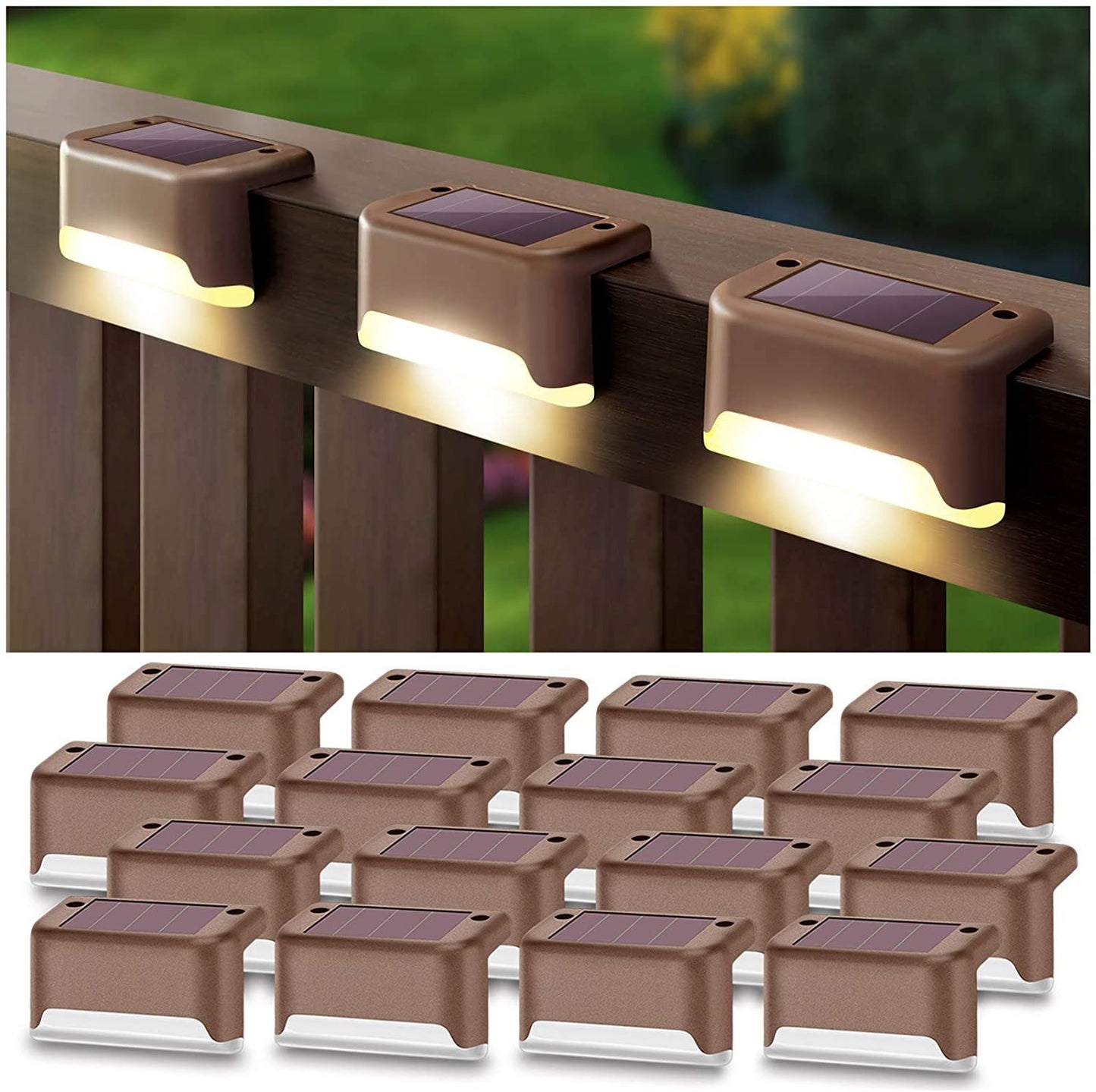 set of waterproof out door solar lights