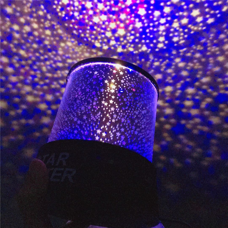 LED Night Light Projector Lamp Colorful Star Light