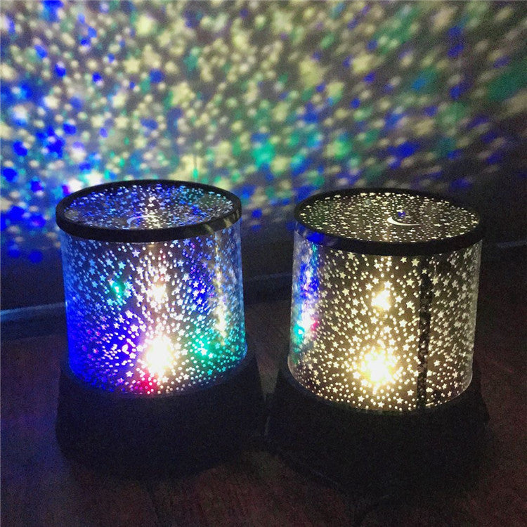 LED Night Light Projector Lamp Colorful Star Light