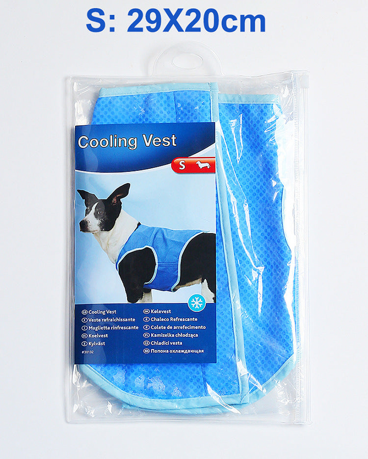 PVA Summer Dogs And Cats  Clothes Cooling Vest Pet Supplies