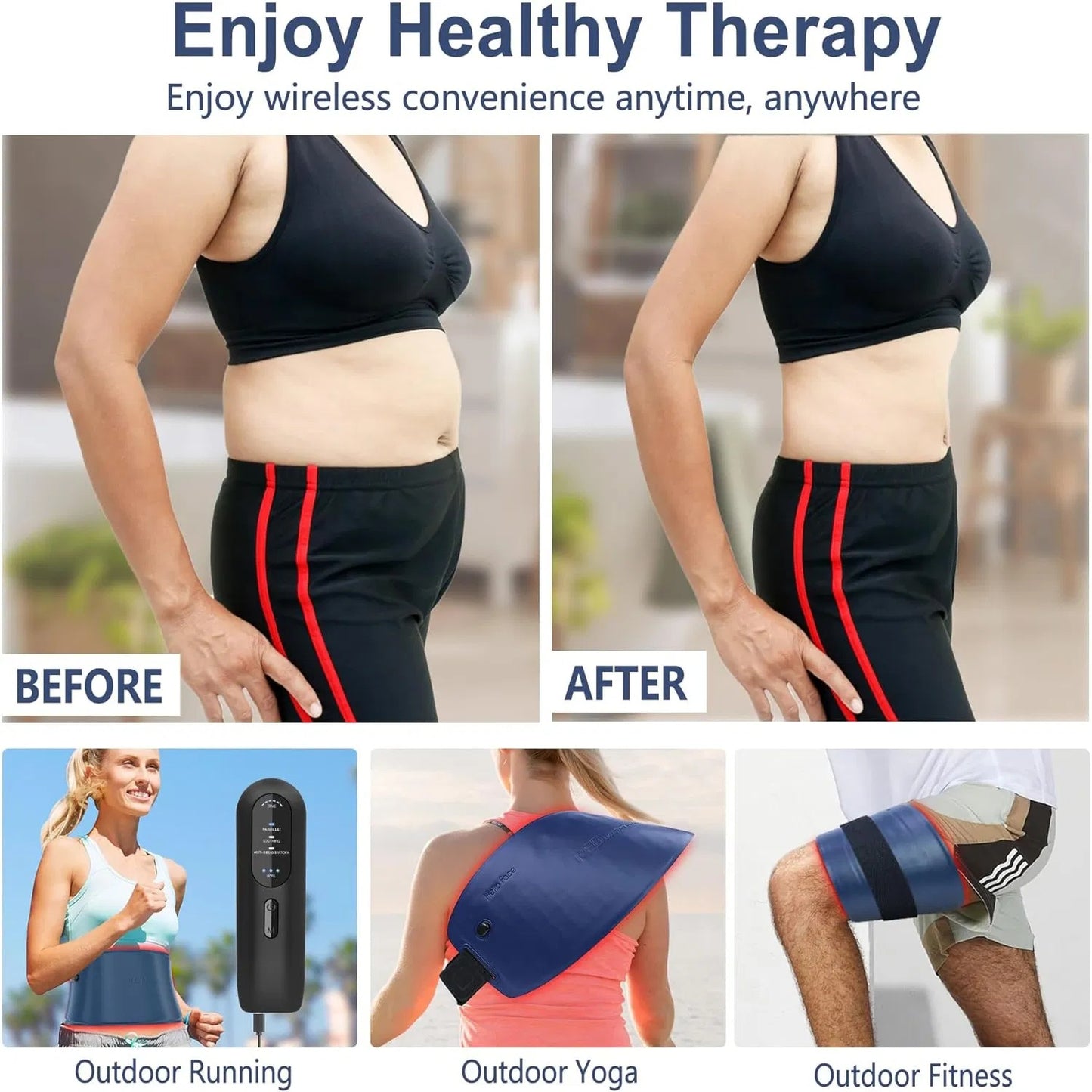 Red Light Therapy Belt for Pain Relief and Weight Loss