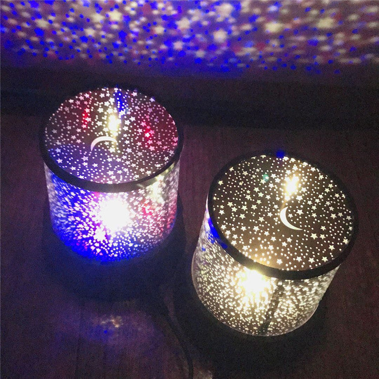 LED Night Light Projector Lamp Colorful Star Light