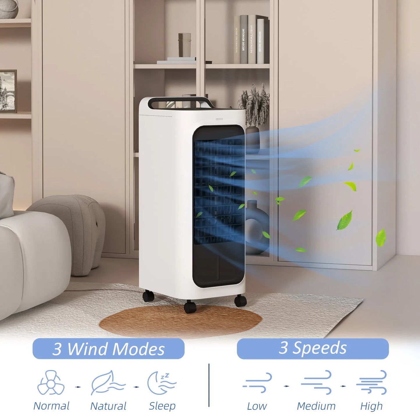 Portable Evaporative Air Cooler – Quiet, Energy-Efficient Cooling