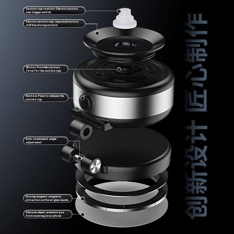 Universal Magnetic Car Phone Holder – Secure Dashboard Mount