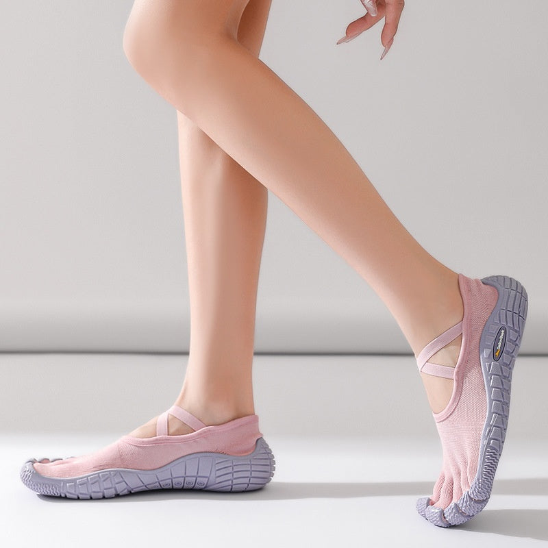 Refreshing Breathable Indoor Fitness Silent Anti-slip Yoga Pilates Skipping Rope Exercise Shoes