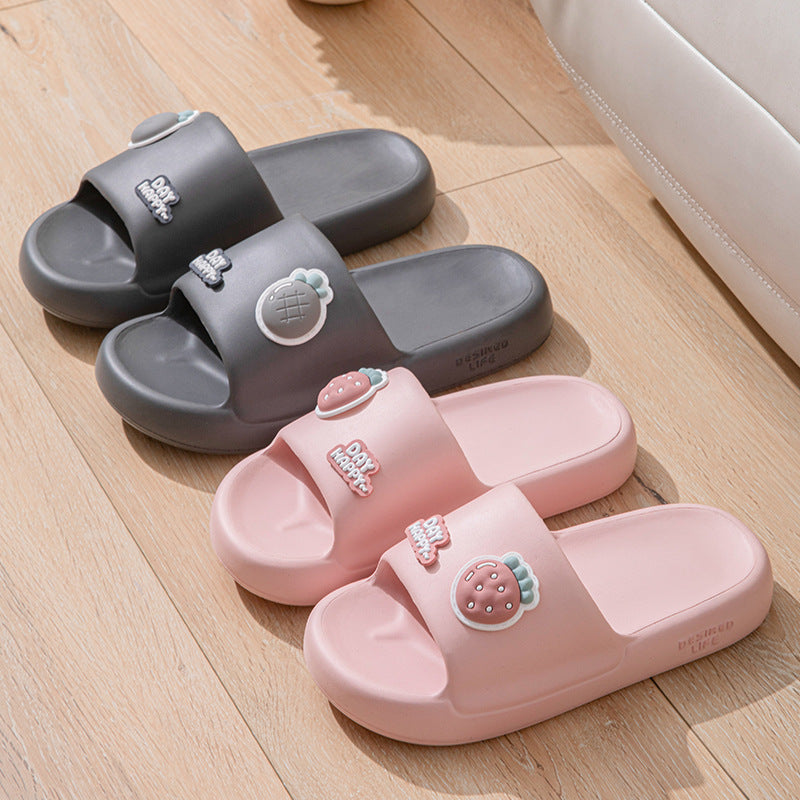 Indoor Female Cartoon Platform Eva Slippers