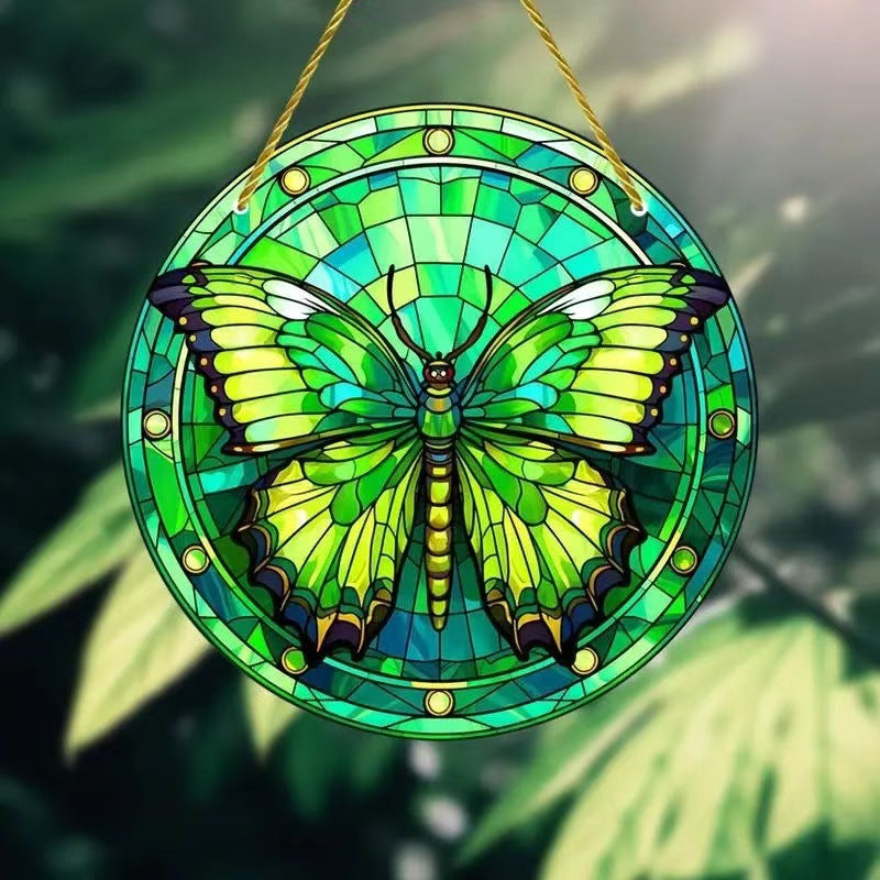Creative Butterfly Theme Home Wall Decoration Acrylic Hanging Painting
