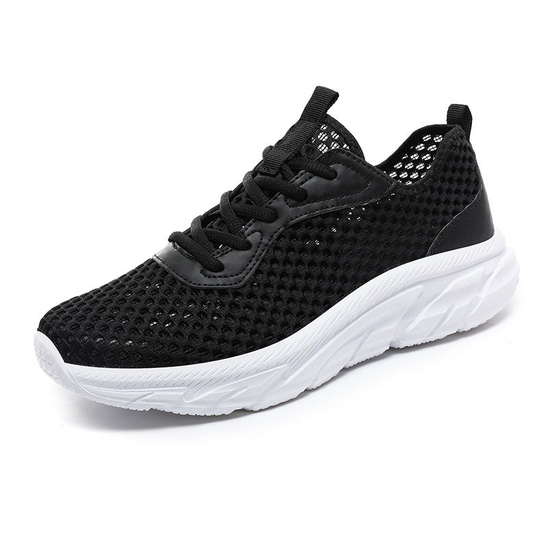 Men's Shoes Hollow-out Breathable Mesh Casual Running Shoes Lightweight Sneaker