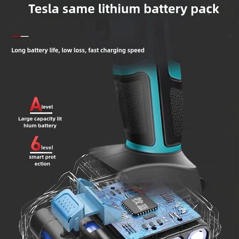 Long-lasting lithium-ion cordless drill