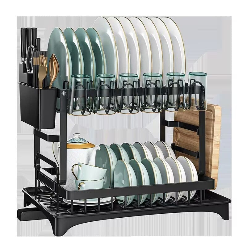 Kitchen Double Drain Rack