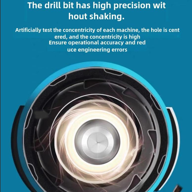 Powerful cordless drill for tough jobs with precision wit hout shaking