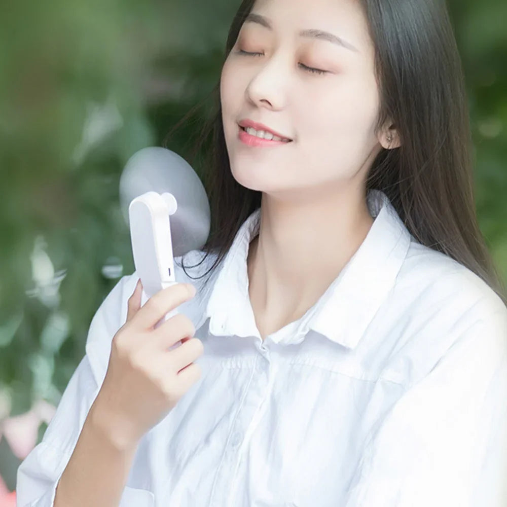 battery-powered fan for outdoor use