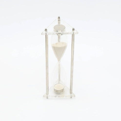 Decorative sand hourglass for home decor