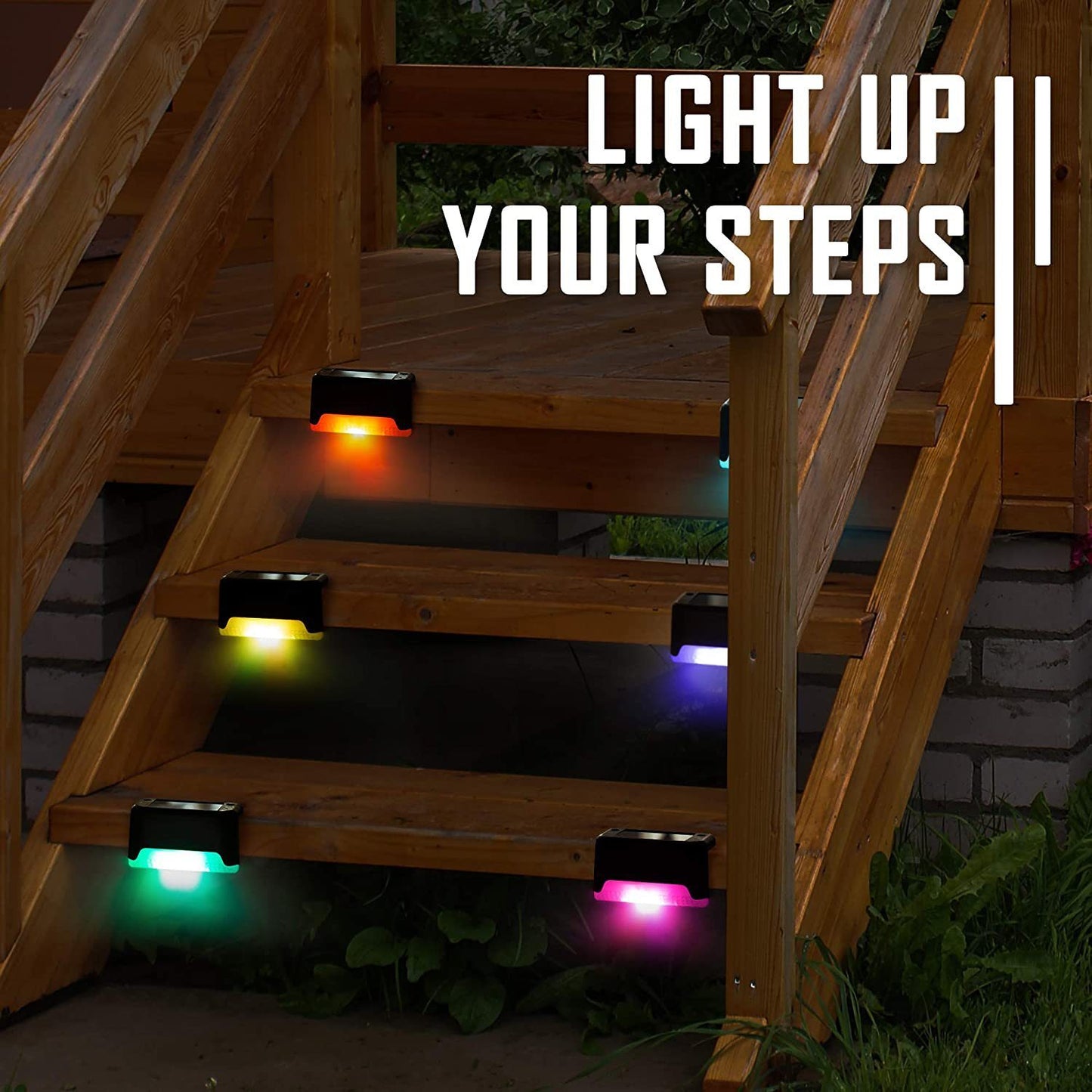 battery powered stairs lights