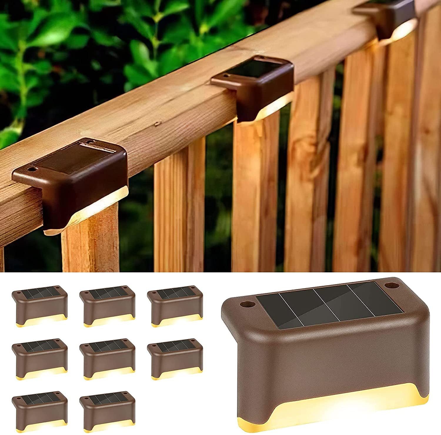 outdoor solar lights for decks